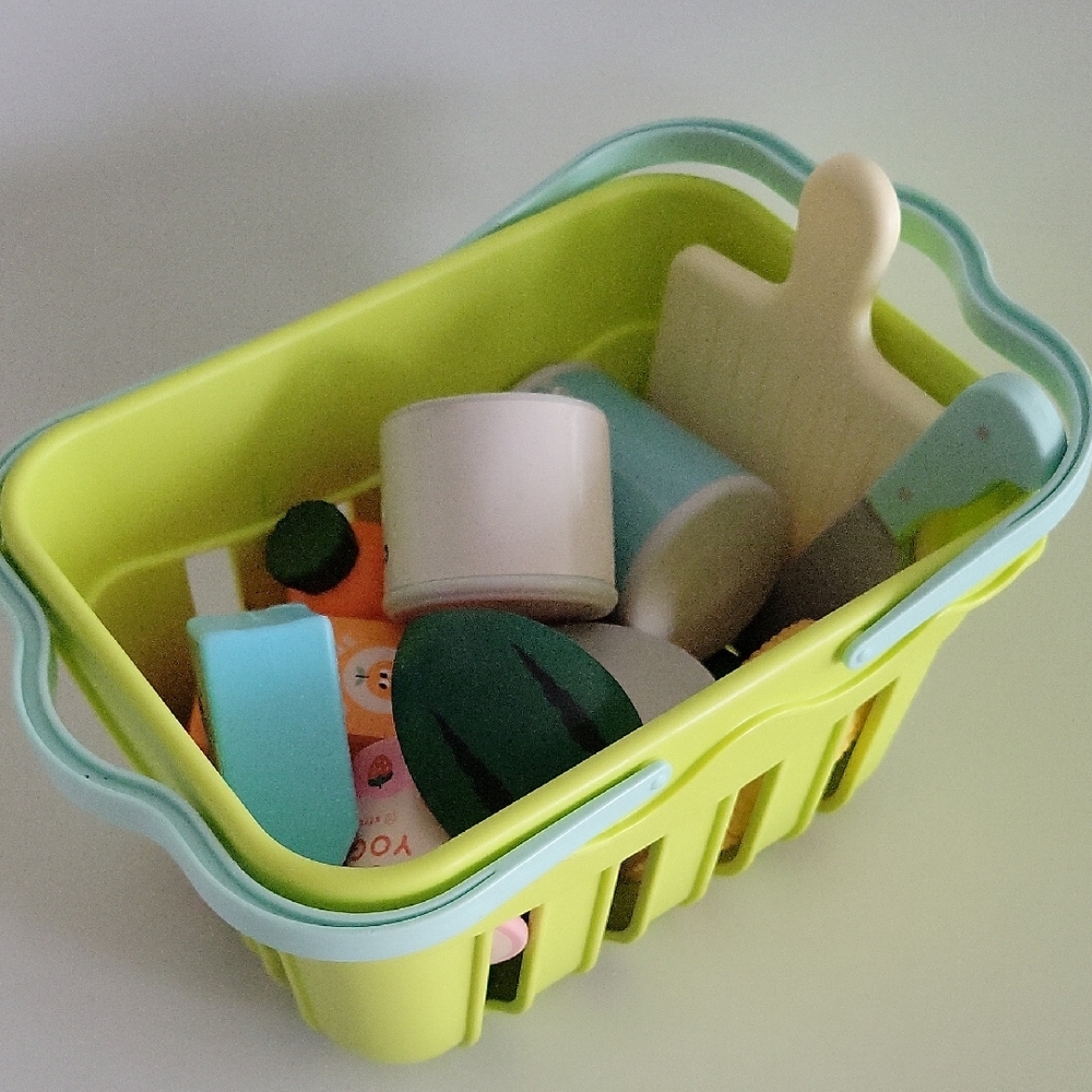 Colorful Kids Toy Basket Set